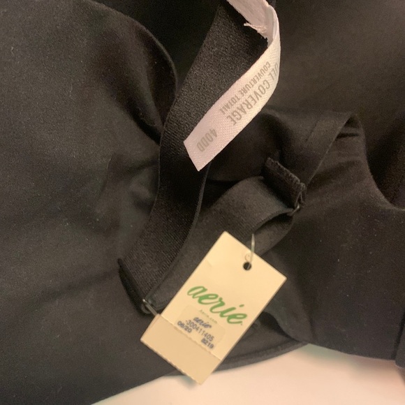 🆕 Aerie Black Underwire Bra - Women’s Size 40DD / DD40 - Picture 8 of 10